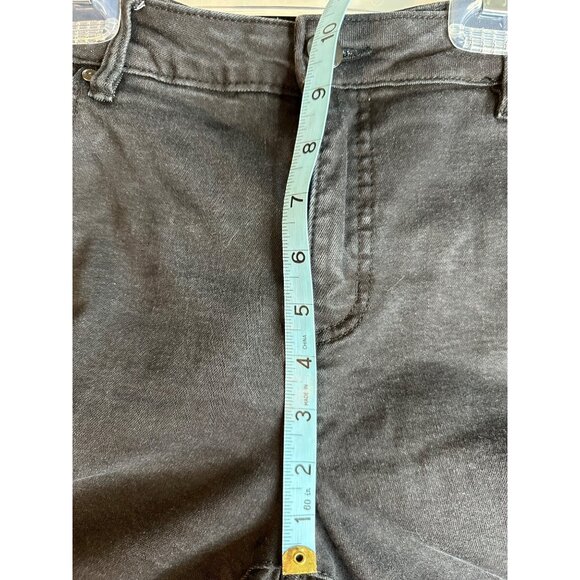 Tahari Chloe Tummy Tuck Slimming Fit Solutions Skinny Jeans Mid Rise Black 16W - Picture 12 of 12